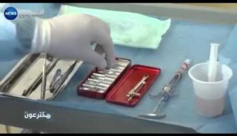 Les implants dentaires sans chirurgie en algerie, Passage sur Echourouk TV
